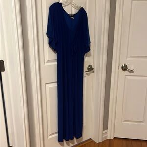 NWOT Star Vixen Elegant Blue Maxi Dress. Size XL.